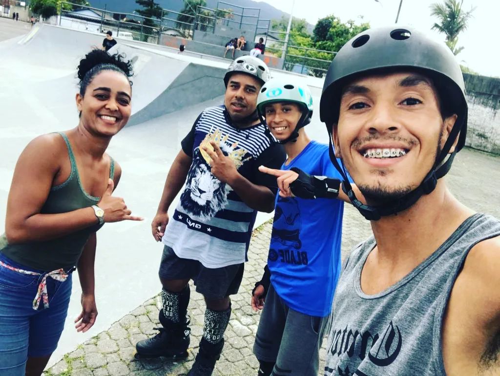 Patinador Felippe Gouveia Pires de Souza