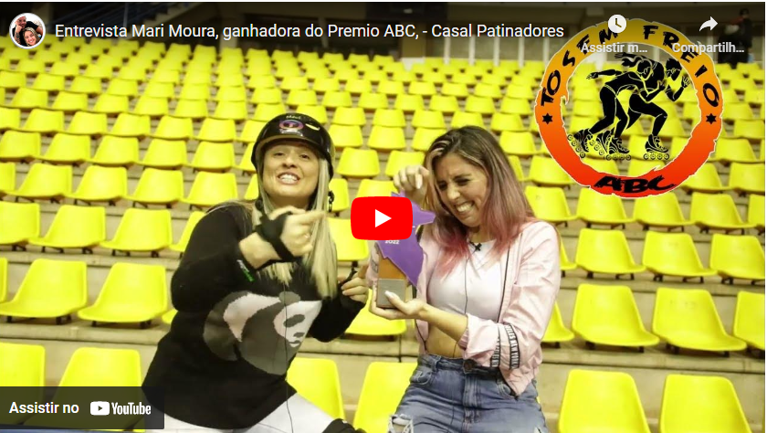 Entrevista Mari Moura, ganhadora do Premio ABC, – Casal Patinadores