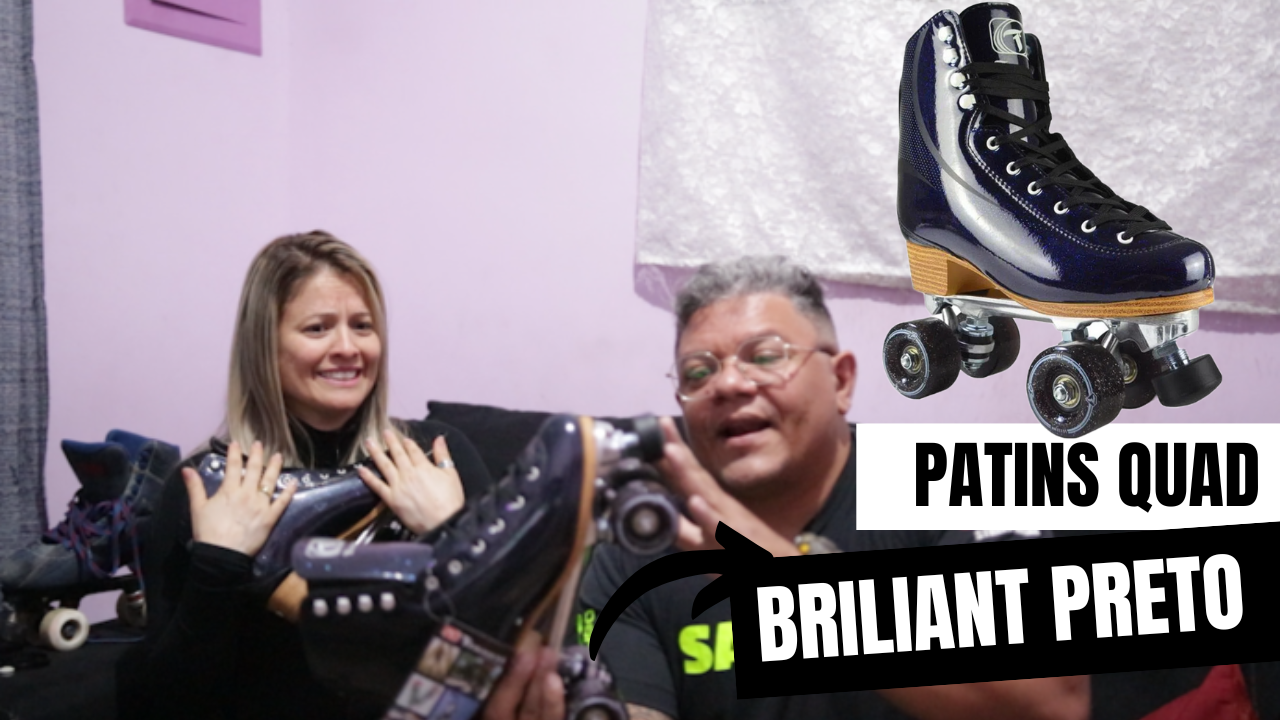 Primeiras Impressões do Patins Quad Traxart Briliant Preto Galáctico