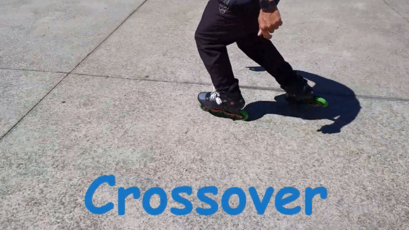 Aprenda crossover ( fazer curvas cruzando os pés ) passo a passo de patins