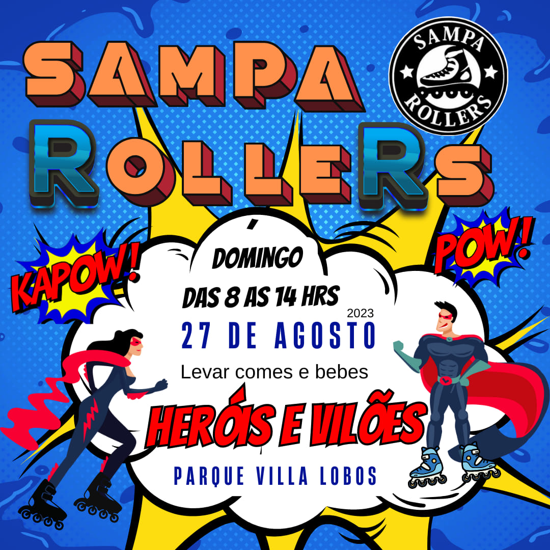 Sampa Rollers – Dia 27 de agosto 2023
