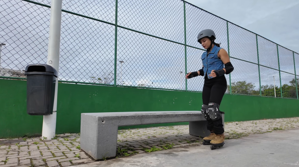 7 primeiras manobras do PATINS STREET