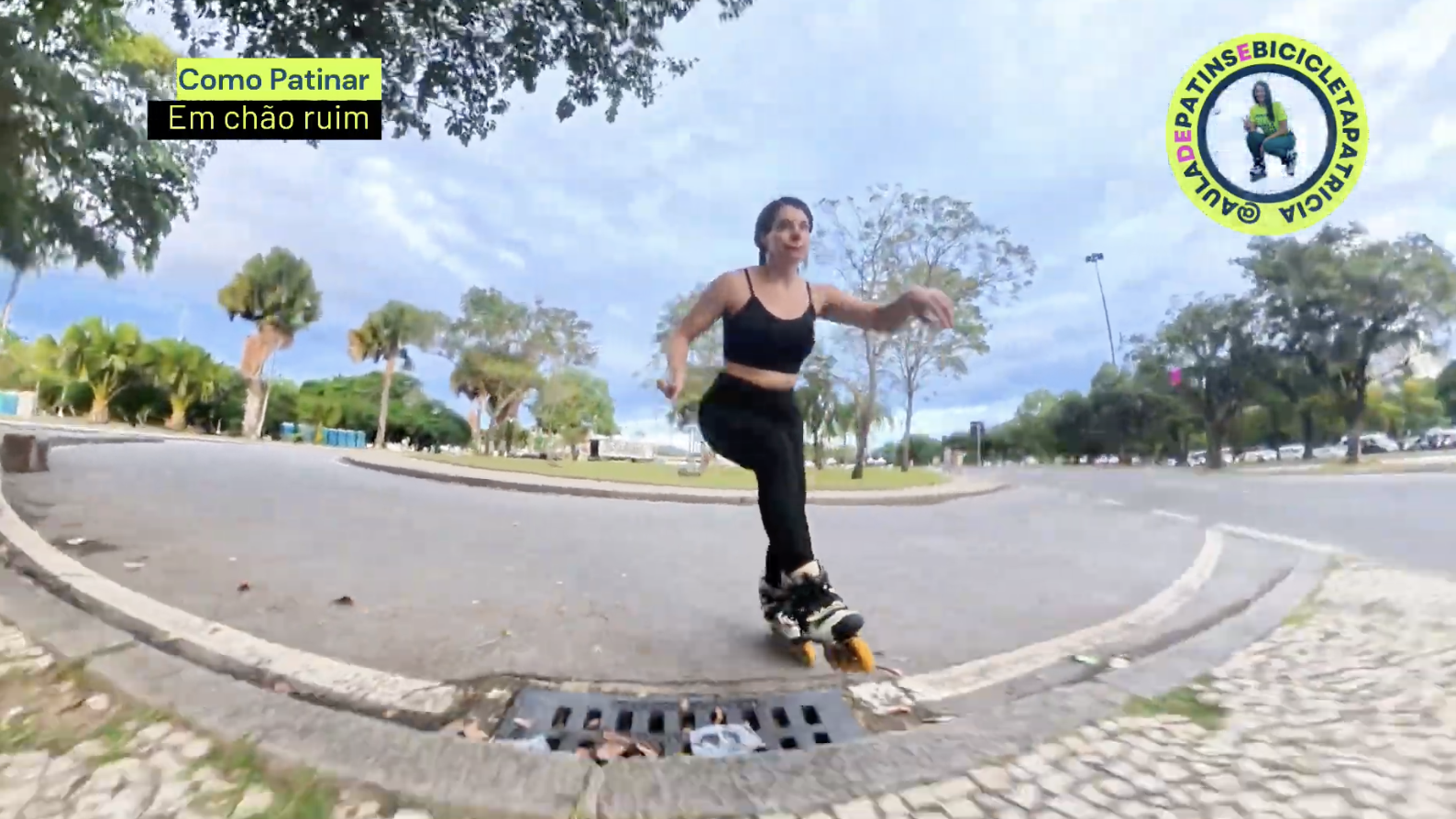 Como Passar por Buracos, Rachaduras e Imperfeições de Patins / Aulas de patins Rio de Janeiro