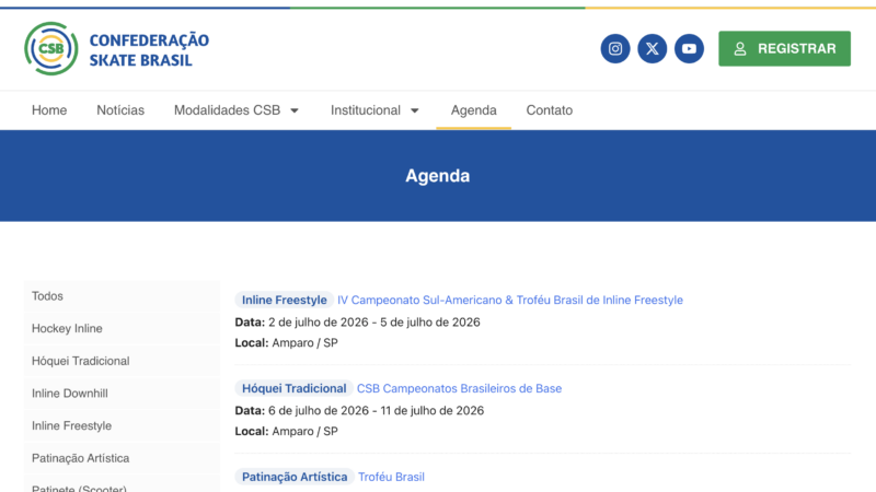 Agenda CBS
