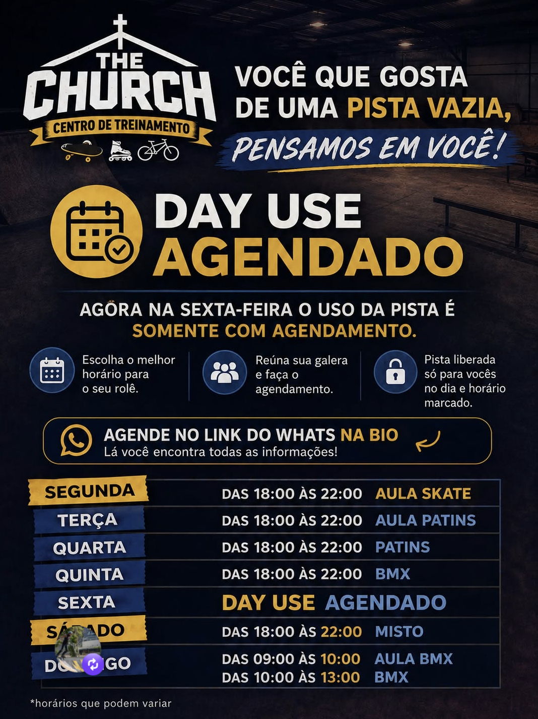 The Church – Day USE