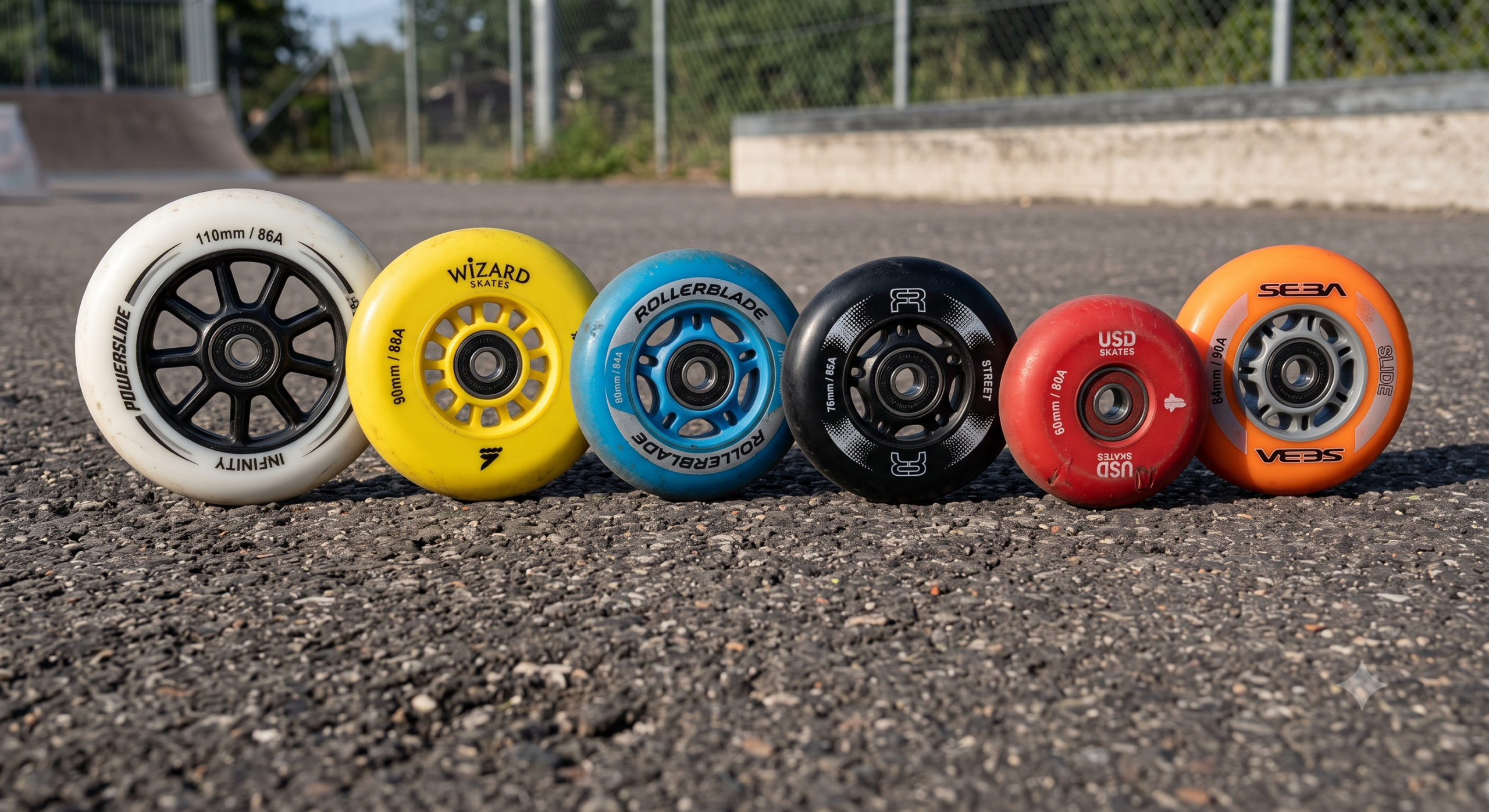 Como Escolher a Roda Ideal para Patins: Guia Completo de Tamanho e Dureza